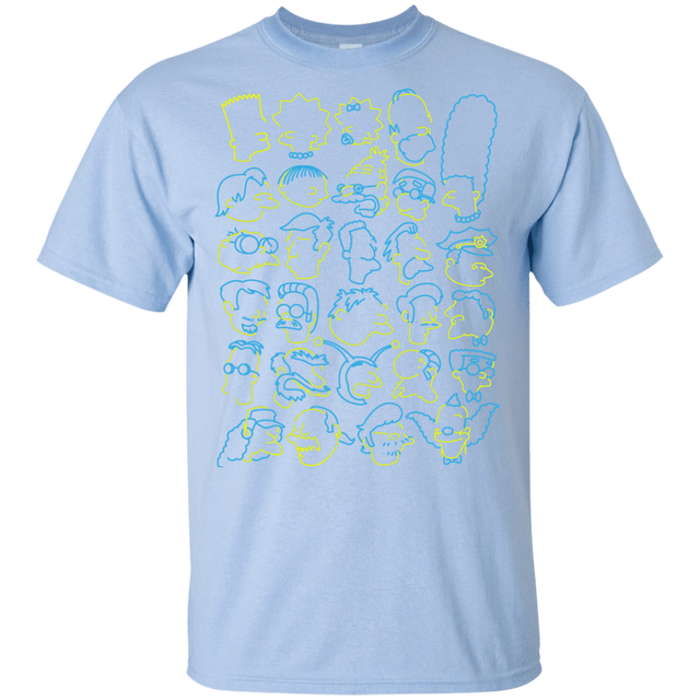 T-Shirts Light Blue / YXS SIMPSONS Youth T-Shirt