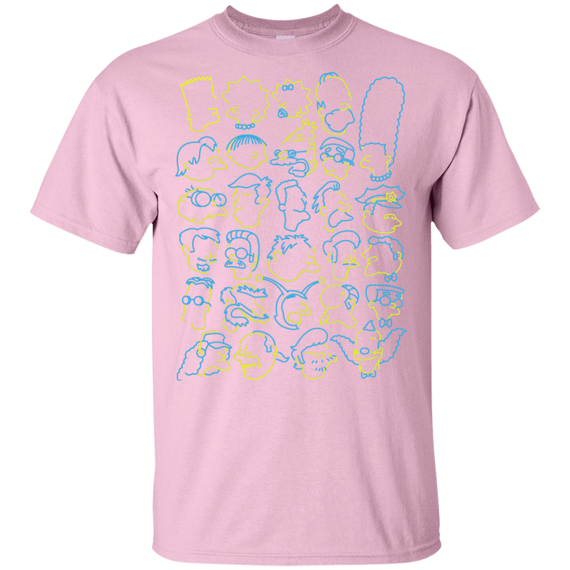 T-Shirts Light Pink / YXS SIMPSONS Youth T-Shirt