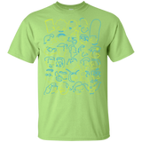 T-Shirts Mint Green / YXS SIMPSONS Youth T-Shirt