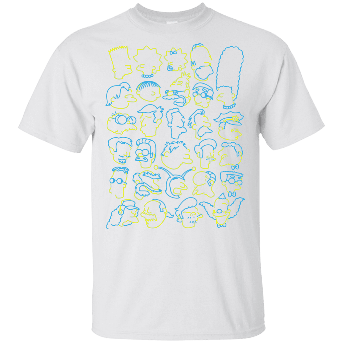 T-Shirts White / YXS SIMPSONS Youth T-Shirt