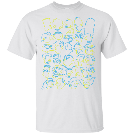 T-Shirts White / YXS SIMPSONS Youth T-Shirt