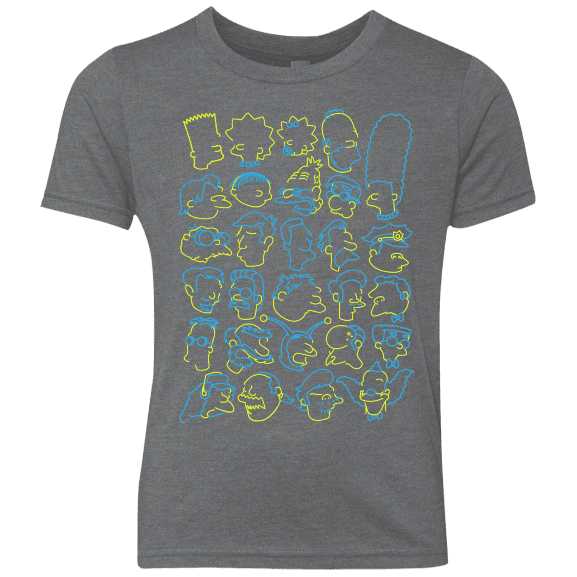 SIMPSONS Youth Triblend T-Shirt