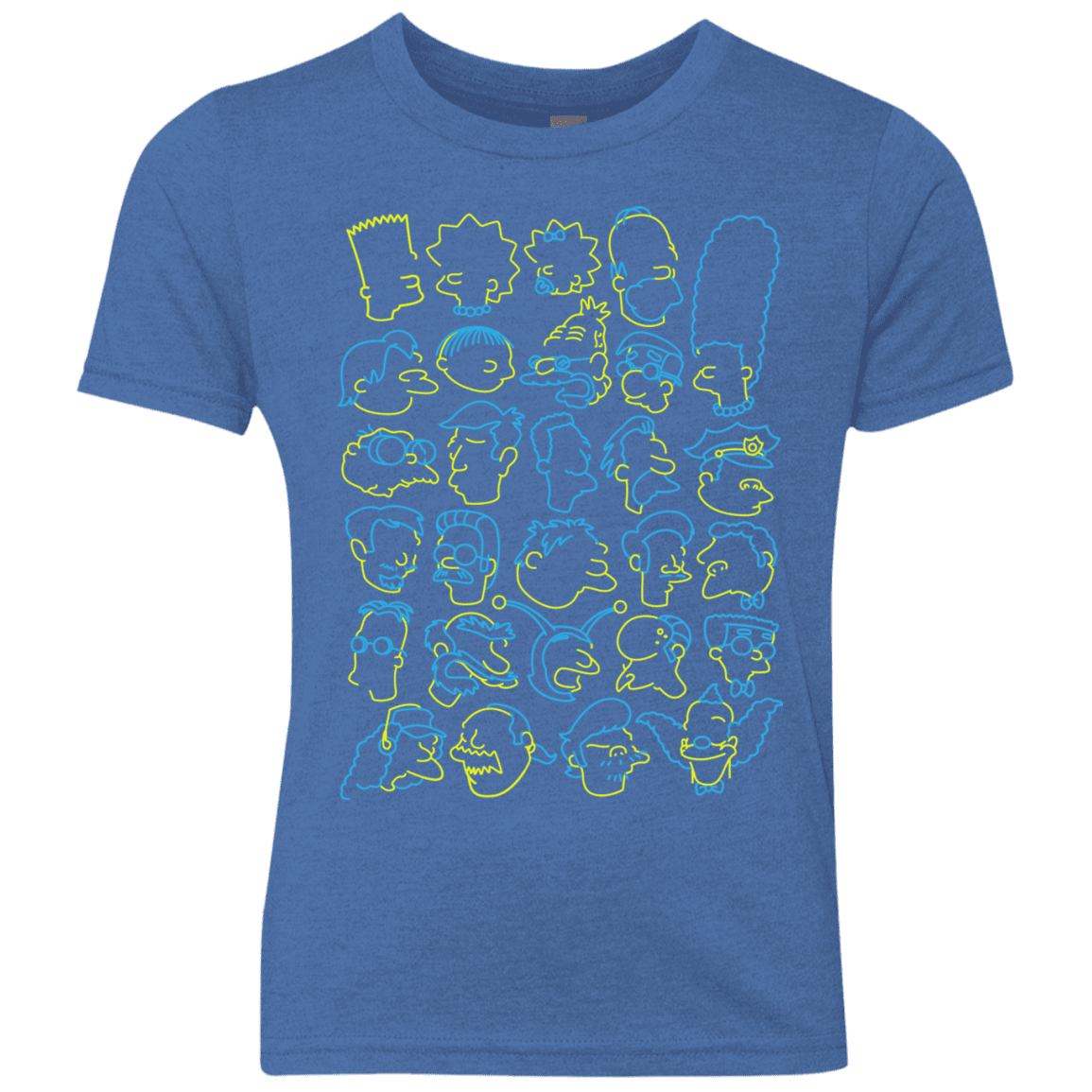 SIMPSONS Youth Triblend T-Shirt