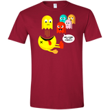 T-Shirts Cardinal Red / S Sin Título Men's Semi-Fitted Softstyle