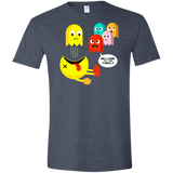 T-Shirts Heather Navy / S Sin Título Men's Semi-Fitted Softstyle