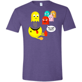 T-Shirts Heather Purple / S Sin Título Men's Semi-Fitted Softstyle