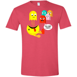 T-Shirts Heather Red / S Sin Título Men's Semi-Fitted Softstyle