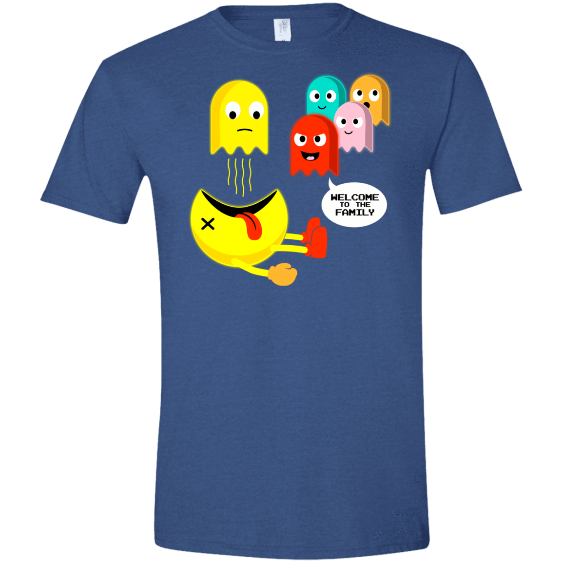 T-Shirts Heather Royal / X-Small Sin Título Men's Semi-Fitted Softstyle