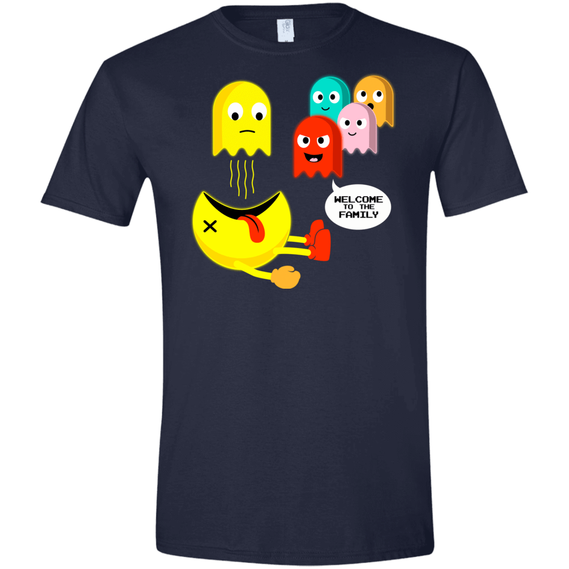 T-Shirts Navy / X-Small Sin Título Men's Semi-Fitted Softstyle