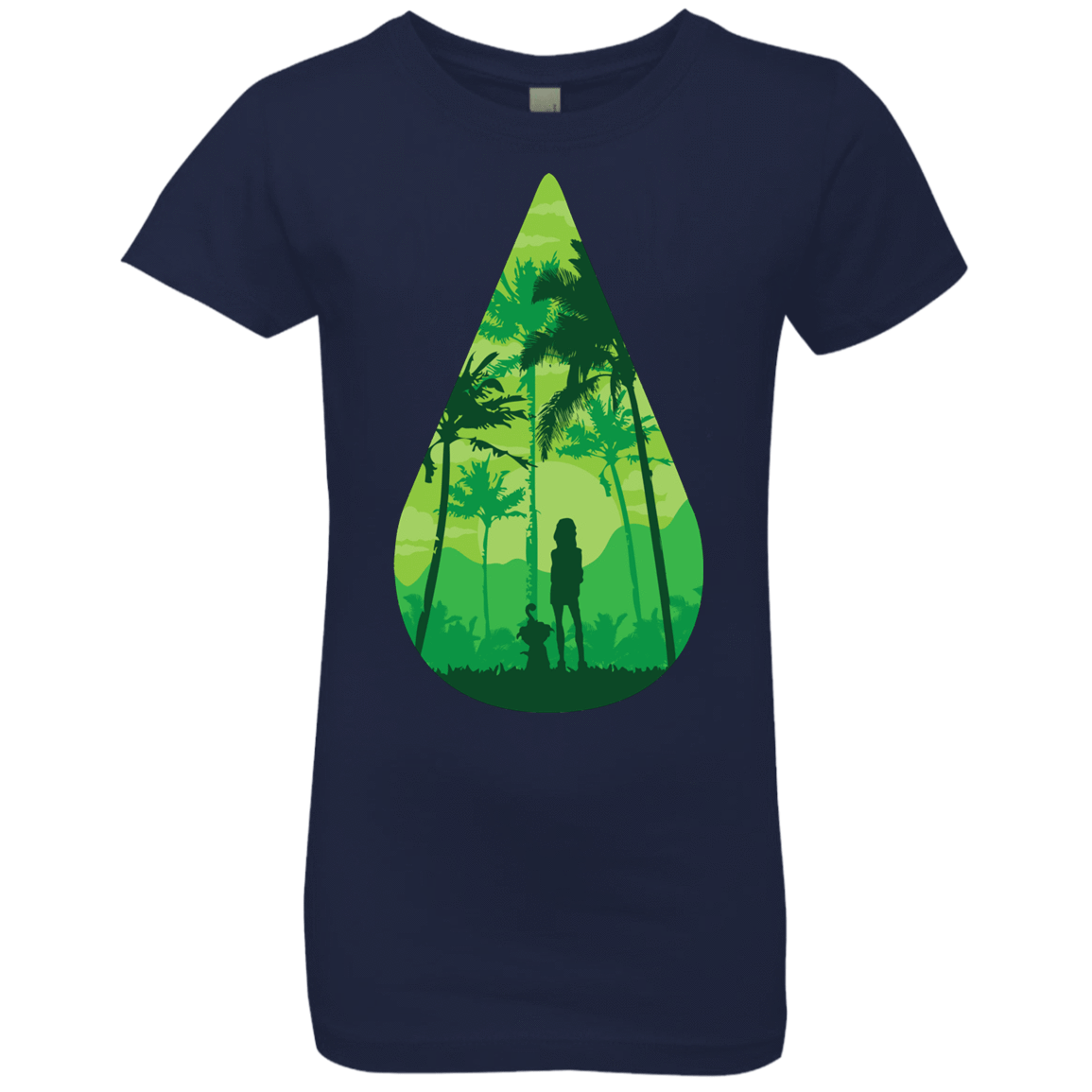 T-Shirts Midnight Navy / YXS Sincerity Girls Premium T-Shirt