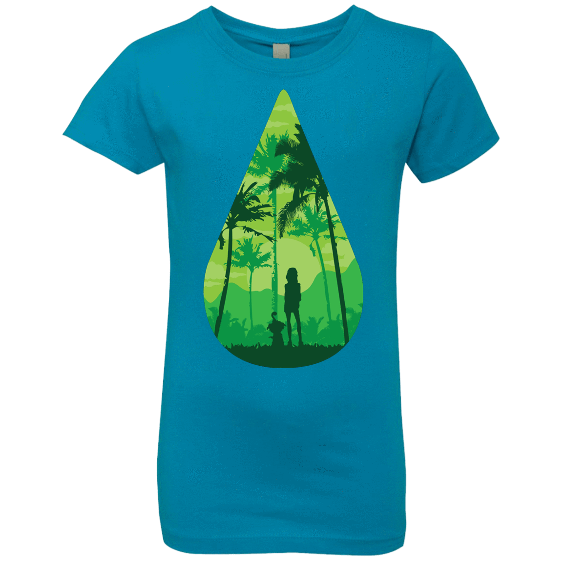 T-Shirts Turquoise / YXS Sincerity Girls Premium T-Shirt