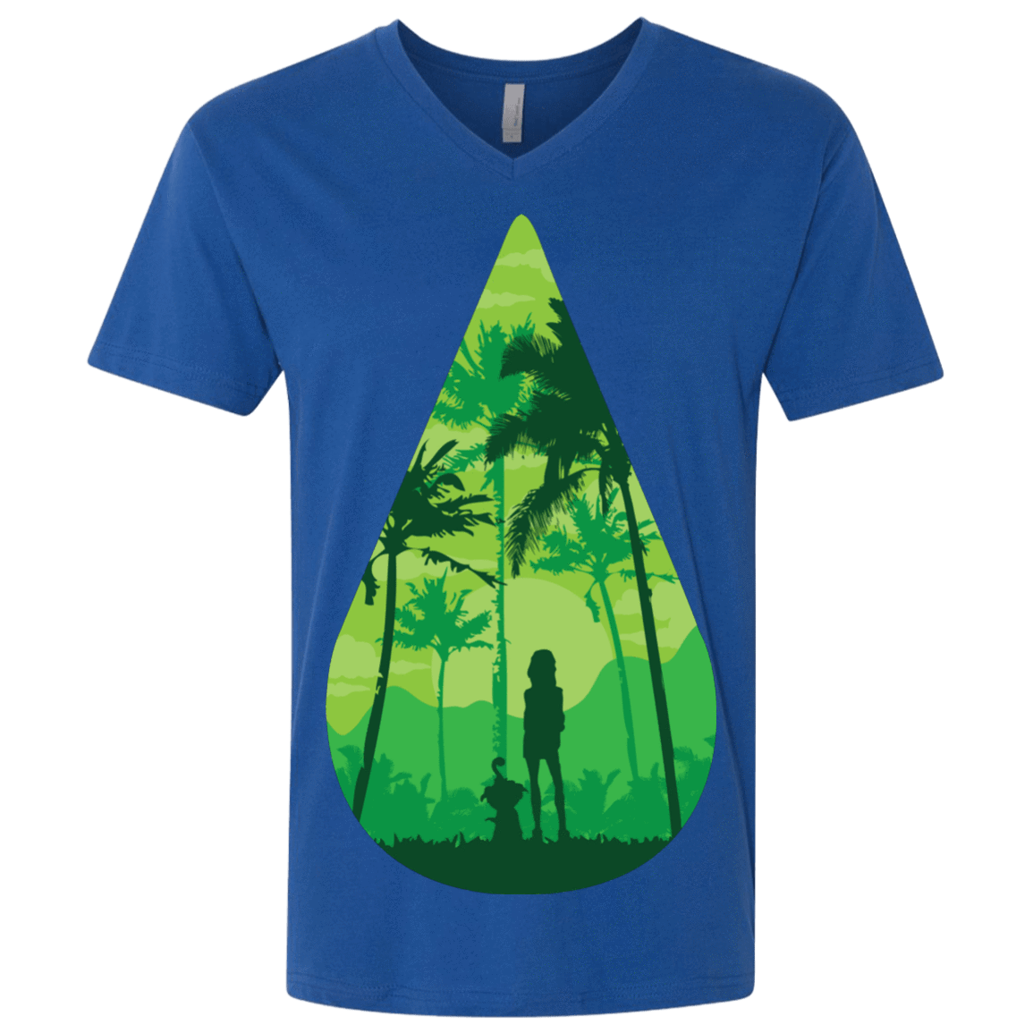 T-Shirts Royal / X-Small Sincerity Men's Premium V-Neck