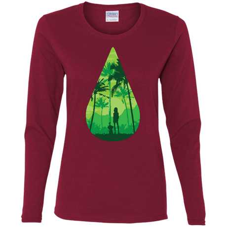 T-Shirts Cardinal / S Sincerity Women's Long Sleeve T-Shirt