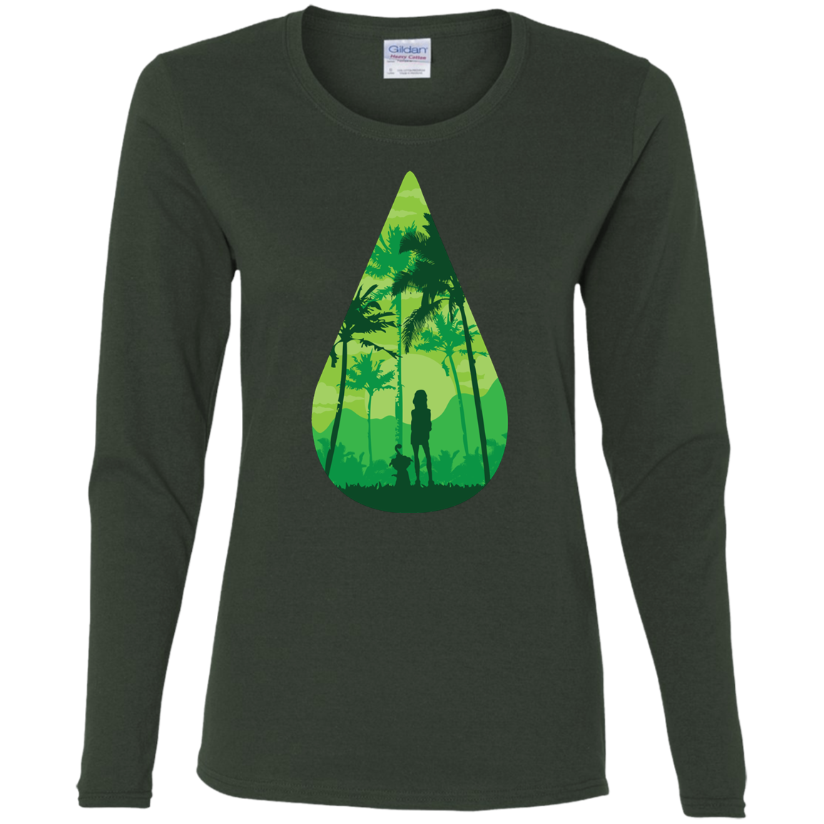 T-Shirts Forest / S Sincerity Women's Long Sleeve T-Shirt