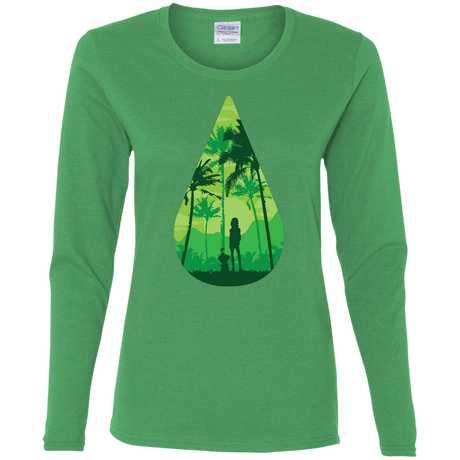 T-Shirts Irish Green / S Sincerity Women's Long Sleeve T-Shirt