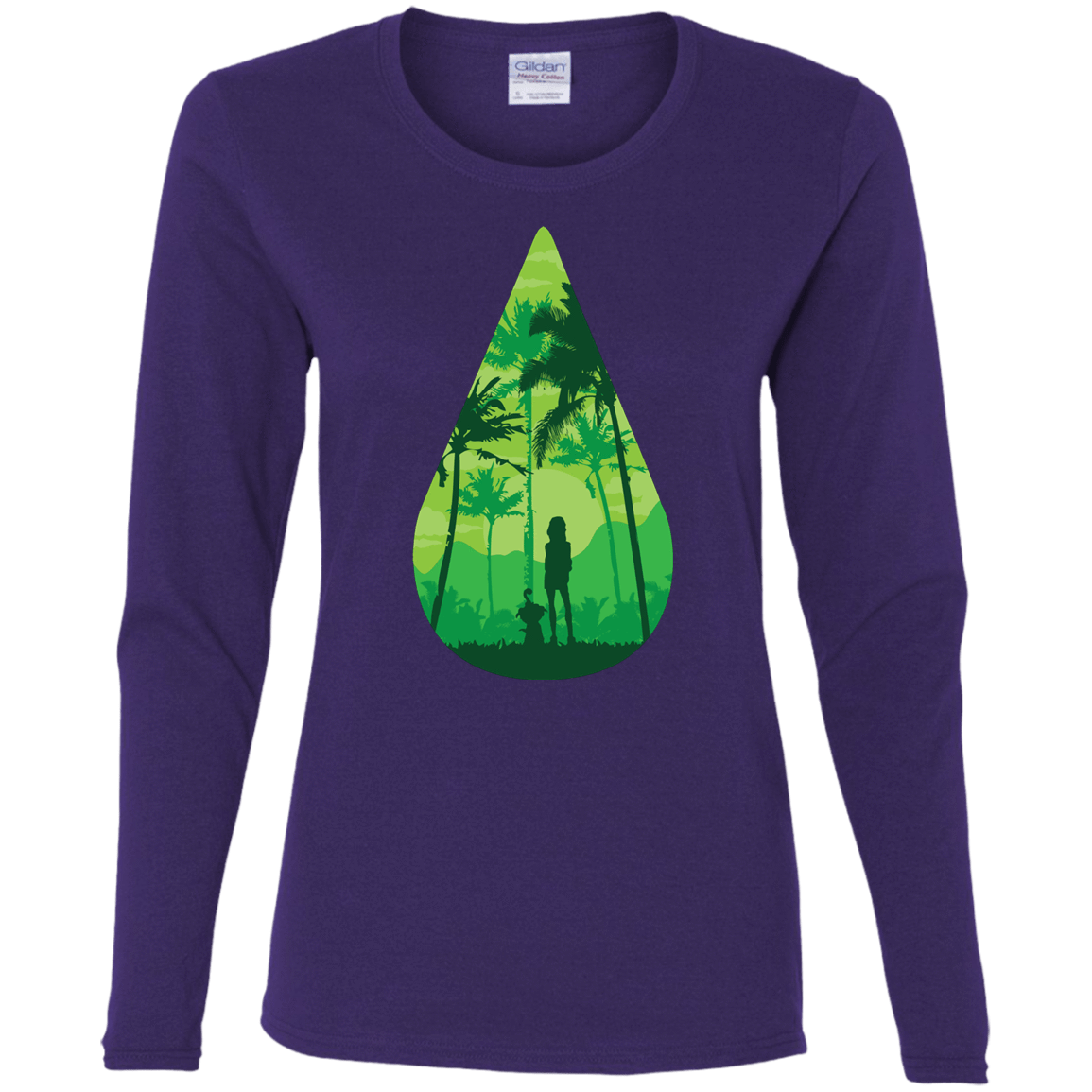 T-Shirts Purple / S Sincerity Women's Long Sleeve T-Shirt