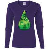 T-Shirts Purple / S Sincerity Women's Long Sleeve T-Shirt