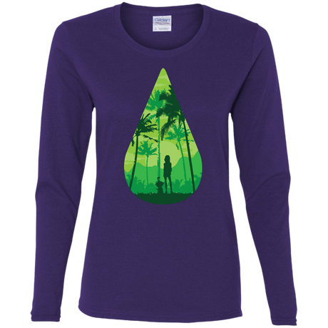 T-Shirts Purple / S Sincerity Women's Long Sleeve T-Shirt