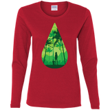T-Shirts Red / S Sincerity Women's Long Sleeve T-Shirt