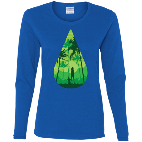 T-Shirts Royal / S Sincerity Women's Long Sleeve T-Shirt