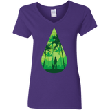 T-Shirts Purple / S Sincerity Women's V-Neck T-Shirt