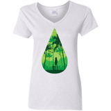 T-Shirts White / S Sincerity Women's V-Neck T-Shirt