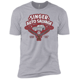 T-Shirts Heather Grey / YXS Singer Auto Salvage Boys Premium T-Shirt