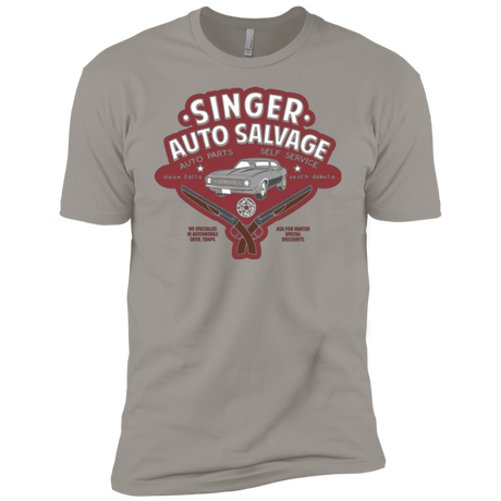 T-Shirts Light Grey / YXS Singer Auto Salvage Boys Premium T-Shirt