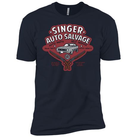 T-Shirts Midnight Navy / YXS Singer Auto Salvage Boys Premium T-Shirt