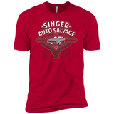 T-Shirts Red / YXS Singer Auto Salvage Boys Premium T-Shirt