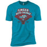 T-Shirts Turquoise / YXS Singer Auto Salvage Boys Premium T-Shirt