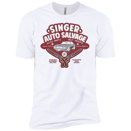 T-Shirts White / YXS Singer Auto Salvage Boys Premium T-Shirt