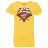 T-Shirts Vibrant Yellow / YXS Singer Auto Salvage Girls Premium T-Shirt