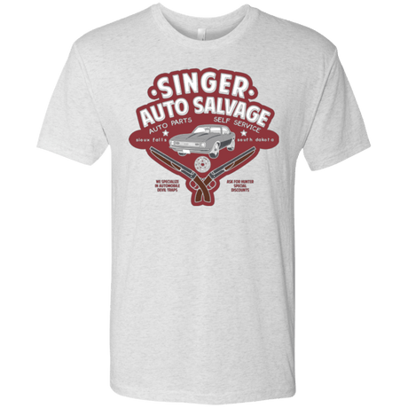 Singer Auto Salvage Men's Triblend T-Shirt