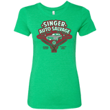 T-Shirts Envy / Small Singer Auto Salvage Women's Triblend T-Shirt