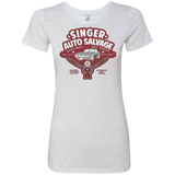 T-Shirts Heather White / Small Singer Auto Salvage Women's Triblend T-Shirt