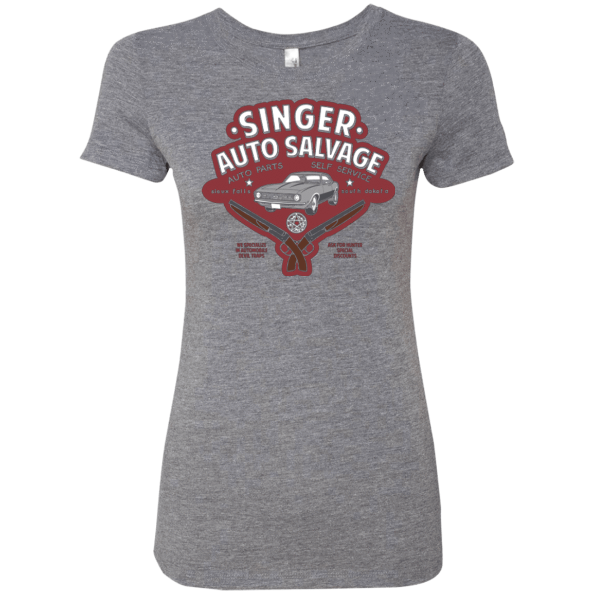 T-Shirts Premium Heather / Small Singer Auto Salvage Women's Triblend T-Shirt