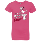 T-Shirts Hot Pink / YXS Singing In The Brain Girls Premium T-Shirt