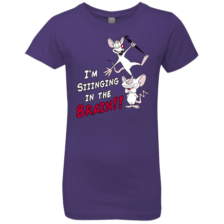 T-Shirts Purple Rush / YXS Singing In The Brain Girls Premium T-Shirt