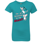 T-Shirts Tahiti Blue / YXS Singing In The Brain Girls Premium T-Shirt