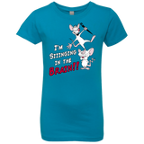 T-Shirts Turquoise / YXS Singing In The Brain Girls Premium T-Shirt