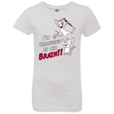 T-Shirts White / YXS Singing In The Brain Girls Premium T-Shirt