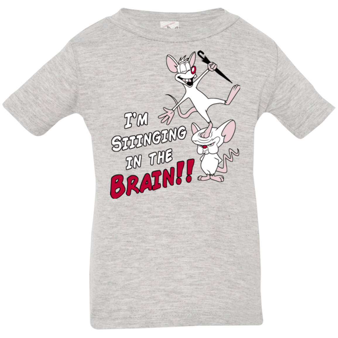 T-Shirts Heather Grey / 6 Months Singing In The Brain Infant Premium T-Shirt