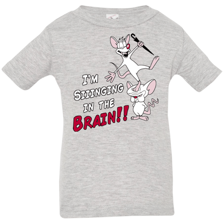 T-Shirts Heather Grey / 6 Months Singing In The Brain Infant Premium T-Shirt