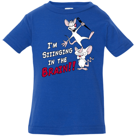 T-Shirts Royal / 6 Months Singing In The Brain Infant Premium T-Shirt