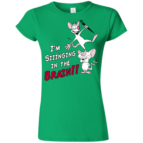 T-Shirts Irish Green / S Singing In The Brain Junior Slimmer-Fit T-Shirt