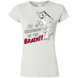 T-Shirts White / S Singing In The Brain Junior Slimmer-Fit T-Shirt