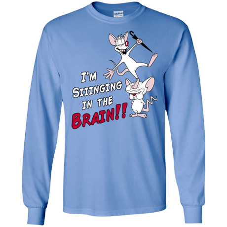 T-Shirts Carolina Blue / S Singing In The Brain Men's Long Sleeve T-Shirt