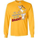 T-Shirts Gold / S Singing In The Brain Men's Long Sleeve T-Shirt