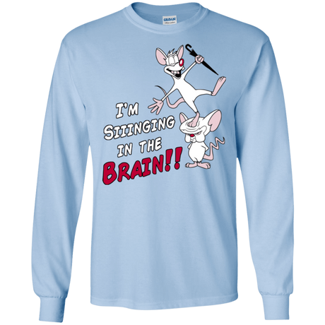 T-Shirts Light Blue / S Singing In The Brain Men's Long Sleeve T-Shirt